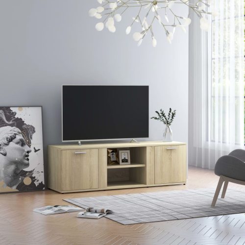 TV ormarić boja hrasta sonome 120x34x37 cm konstruirano drvo