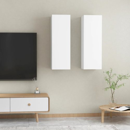 TV ormarići 2 kom bijeli 30,5 x 30 x 90 cm konstruirano drvo