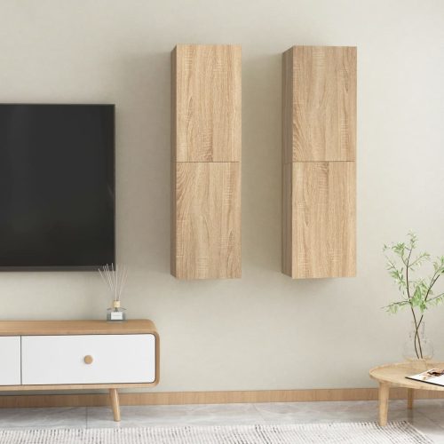 TV ormarići 2 kom boja hrasta 30,5x30x110 cm konstruirano drvo