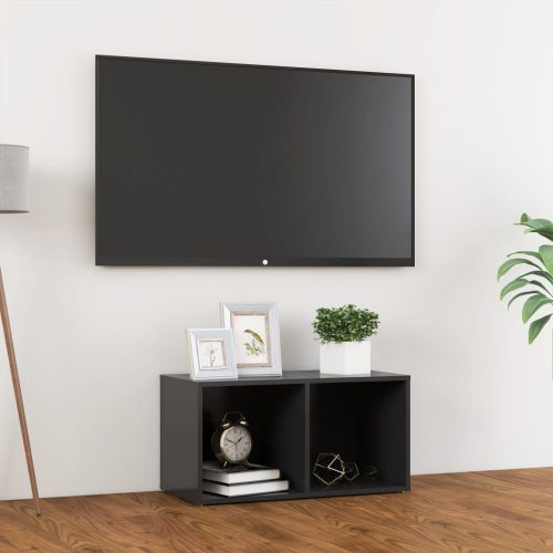 TV ormarić sivi 72 x 35 x 36,5 cm od konstruiranog drva