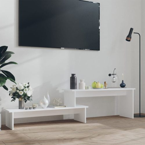 TV ormarić bijeli 180 x 30 x 43 cm od konstruiranog drva