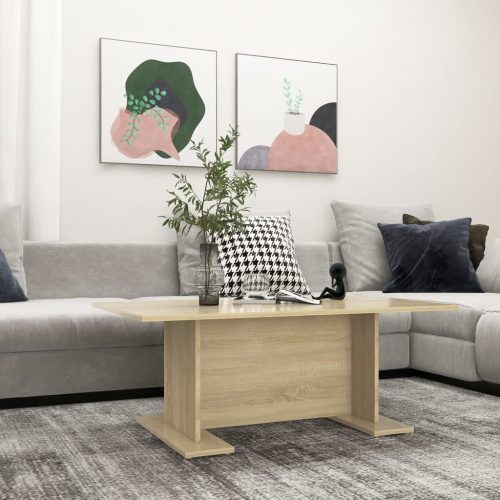 Stolić za kavu boja hrasta sonome 103,5 x 60 x 40 cm od iverice