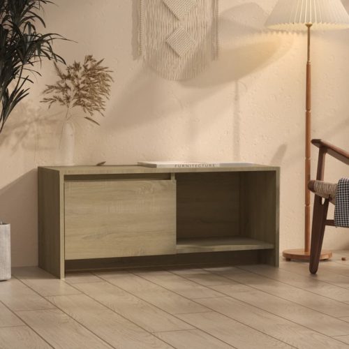 TV ormarić boja hrasta sonome 90x35x40 cm od konstruiranog drva