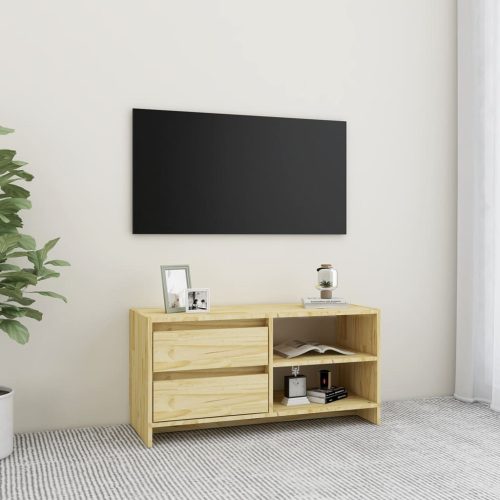 TV ormarić 80 x 31 x 39 cm od masivne borovine