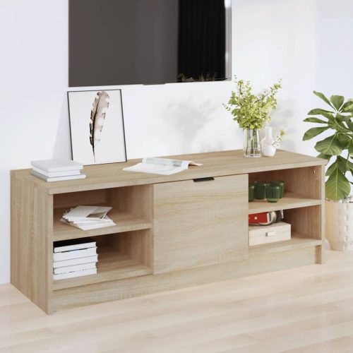 TV ormarić boja hrasta 102x35,5x36,5 cm od konstruiranog drva