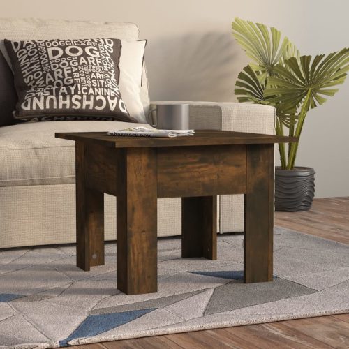 Stolić za kavu boja dimljenog hrasta 55 x 55 x 42 cm od iverice