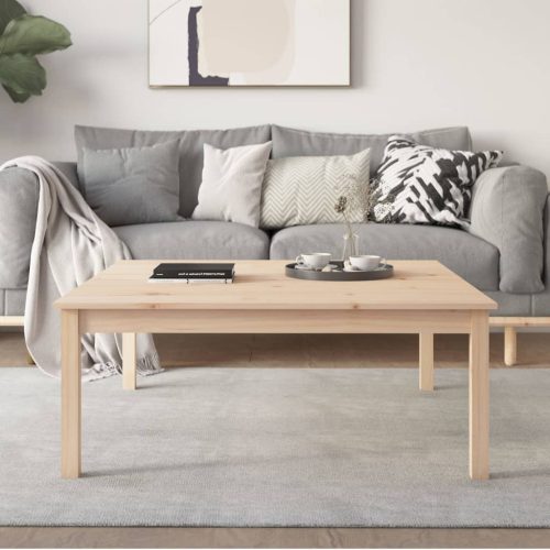 Stolić za kavu 100 x 100 x 40 cm od masivne borovine