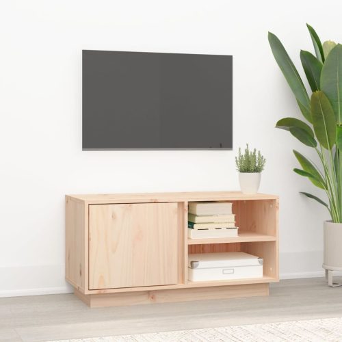 TV ormarić 80 x 35 x 40,5 cm od masivne borovine