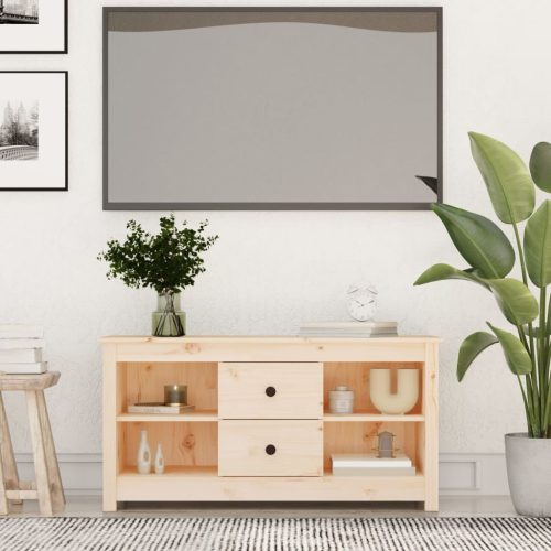 TV ormarić 103 x 36,5 x 52 cm od masivne borovine