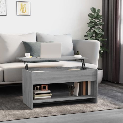 Stolić za kavu boja hrasta 102x50x52,5 cm konstruirano drvo