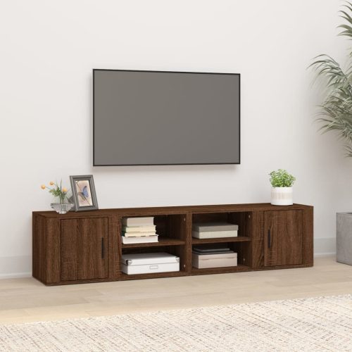 TV ormarići 2 kom boja hrasta 80x31,5x36 cm konstruirano drvo