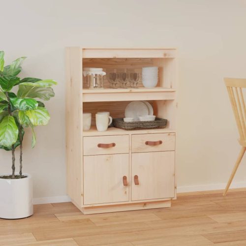 Visoka komoda 67 x 40 x 108,5 cm od masivne borovine
