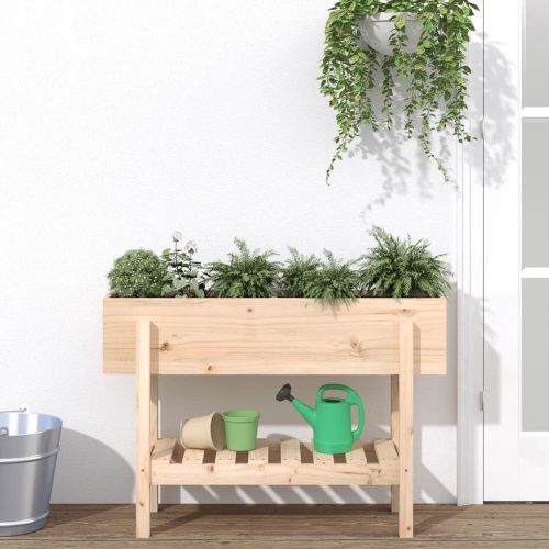 Povišena vrtna gredica 101 x 30 x 69 cm od masivne borovine