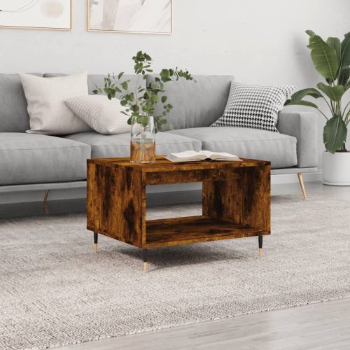 Stolić za kavu boja hrasta 60 x 50 x 40 cm konstruirano drvo