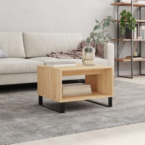 Stolić za kavu boja hrasta sonome 60x50x40 cm konstruirano drvo