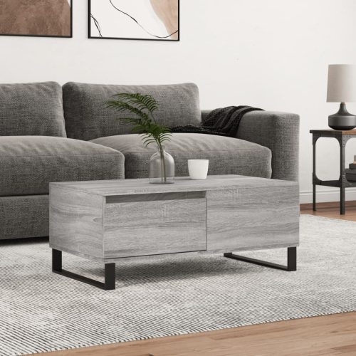 Stolić za kavu boja sivog hrasta 90x50x36,5cm konstruirano drvo