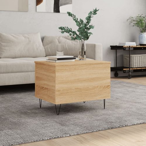 Stolić za kavu boja hrasta 60 x 44,5 x 45 cm konstruirano drvo