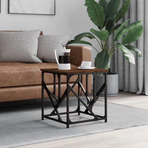 Stolić za kavu boja hrasta 45x45x47,5 cm konstruirano drvo