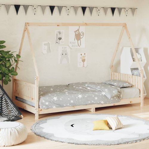 Okvir za dječji krevet 90 x 190 cm od masivne borovine