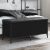 Klupa za pohranu crna 102 x 42 x 45 cm od konstruiranog drva