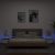 Noćni ormarići s LED svjetlima 2 kom bijeli 40 x 39 x 48,5 cm