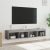 TV ormarići s LED svjetlima 2 kom boja hrasta 80x30x30 cm