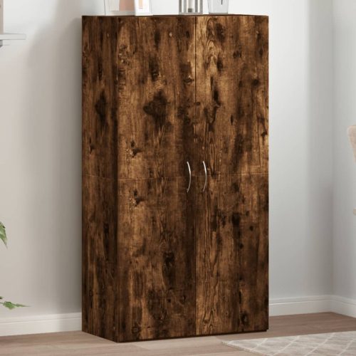 Ormarić za spise boja hrasta 60x32x115 cm od konstruiranog drva