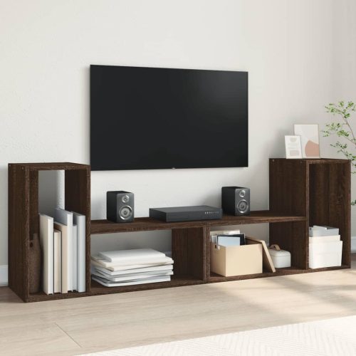 TV ormarići 2 kom boja hrasta 75x30x50 cm konstruirano drvo