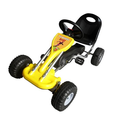 Go Kart Auto s Pedalama Žuti