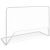 Nogometni gol s mrežom 182x61x122 cm čelični bijeli