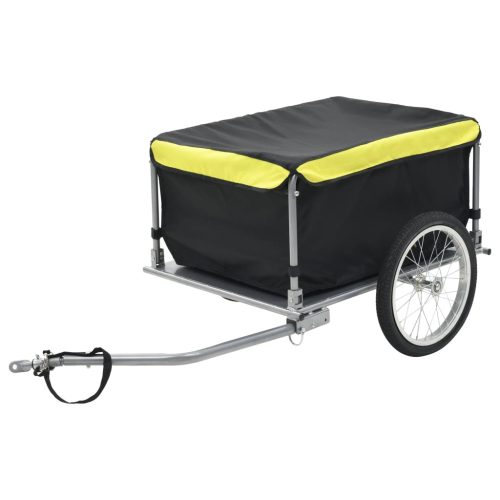Prikolica za bicikl crno-žuta 65 kg