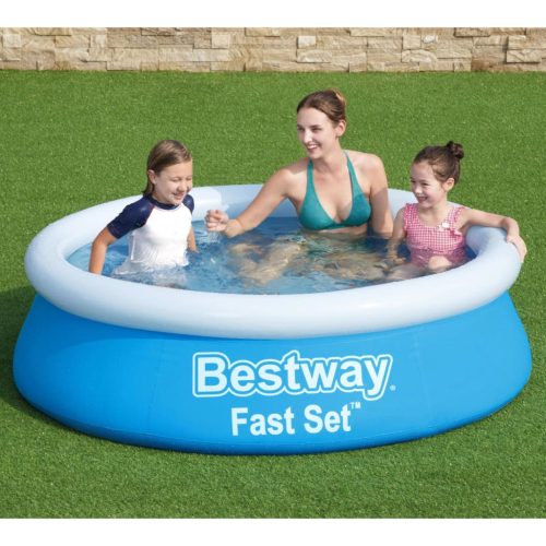 Bestway bazen na napuhavanje Fast Set okrugli 183 x 51 cm plavi