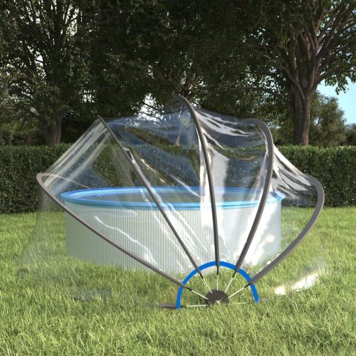 Okrugla bazenska kupola 406 x 203 cm PVC