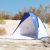 Šator za plažu azurnoplavi 268 x 223 x 125 cm 185T poliesterski
