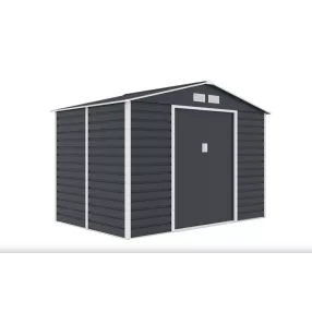   EPT stabilna metalna vrtna kućica 706 - 277x255 cm - antracit boja